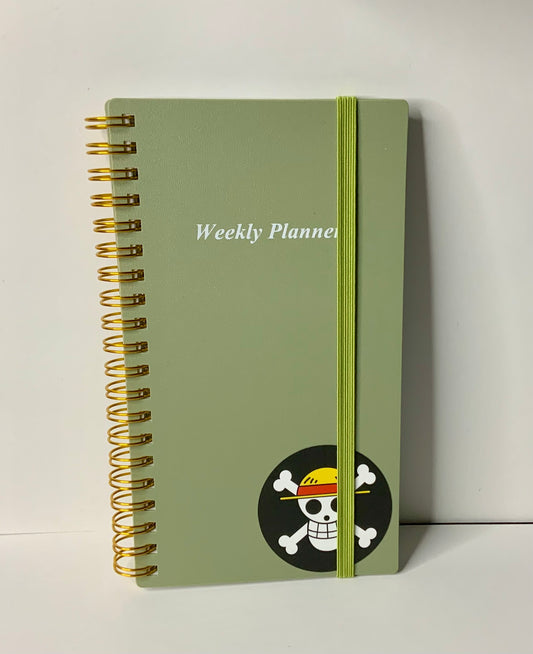 Straw Hat Pirate 2" round matte vinyl sticker